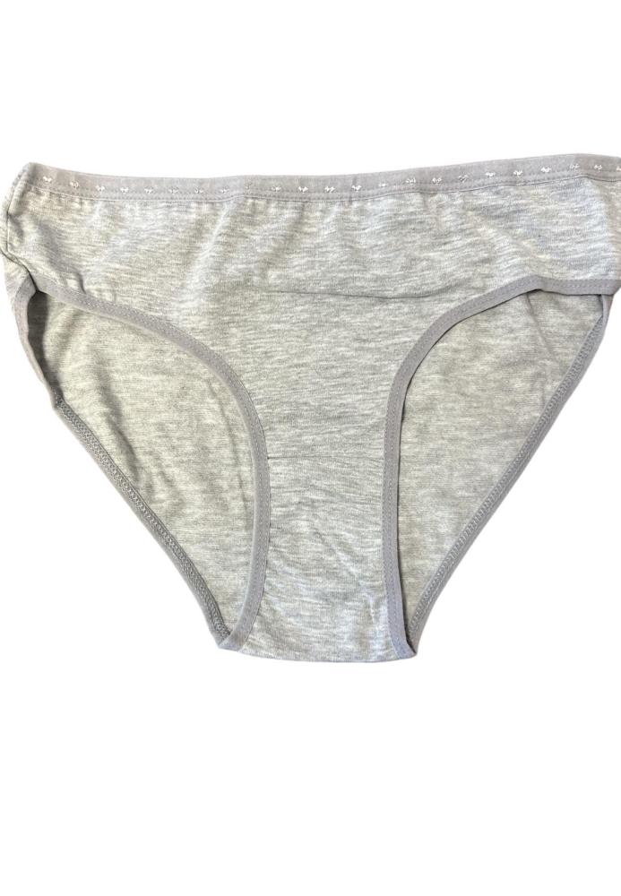 Chiloti Dama, Clasic, Culoare Gri, Engros